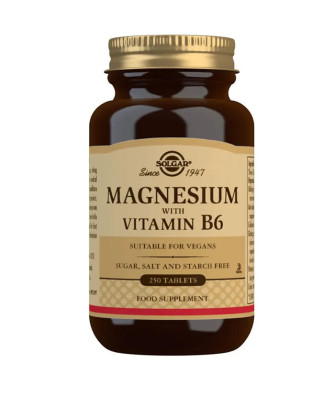 Renforcez votre bien-être avec Solgar Magnésium + Vitamine B6