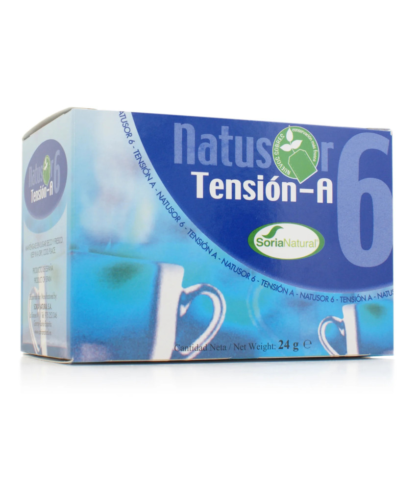 Soria Natusor 6 Tension-A: 20 Filtros pour la relaxation