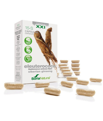 Booster naturel: Soria 15-S Eleuterococo 690mg 30 Capsules
