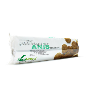 Délicieuses Biscuits Intégraux à l'Anis Alecosor 165g