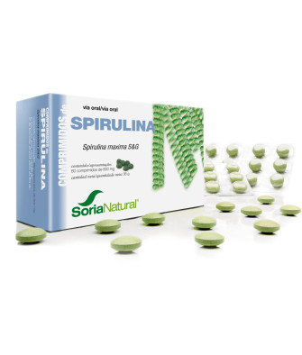 Soria Espirulina 60 Comp - Super Aliment Bio