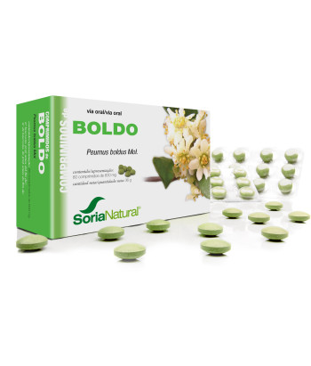 Soria Boldo 600 mg: 60 comprimés pour une digestion saine
