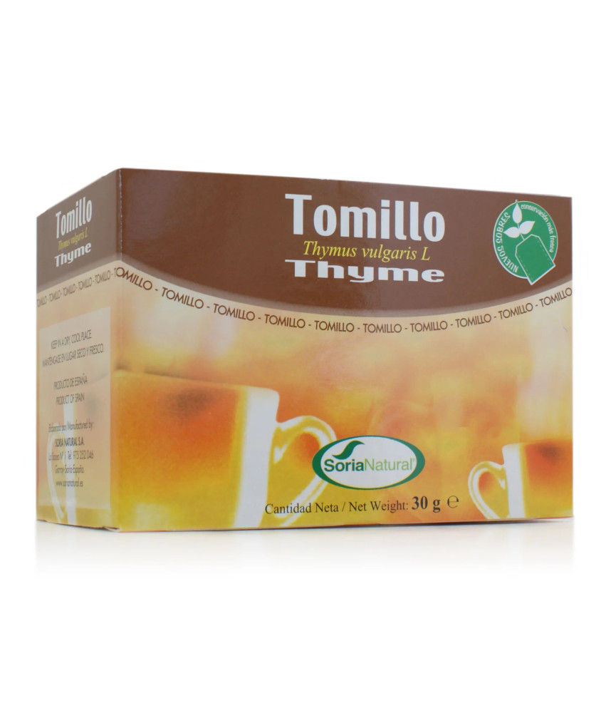 Filtres de thym Soria 20 - Pour une infusion aromatique