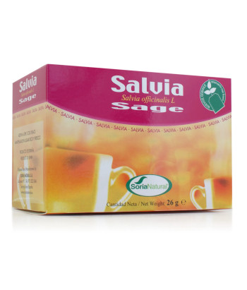 Soria Salvia 30g 20 Filtros - Infusion naturelle pour la santé