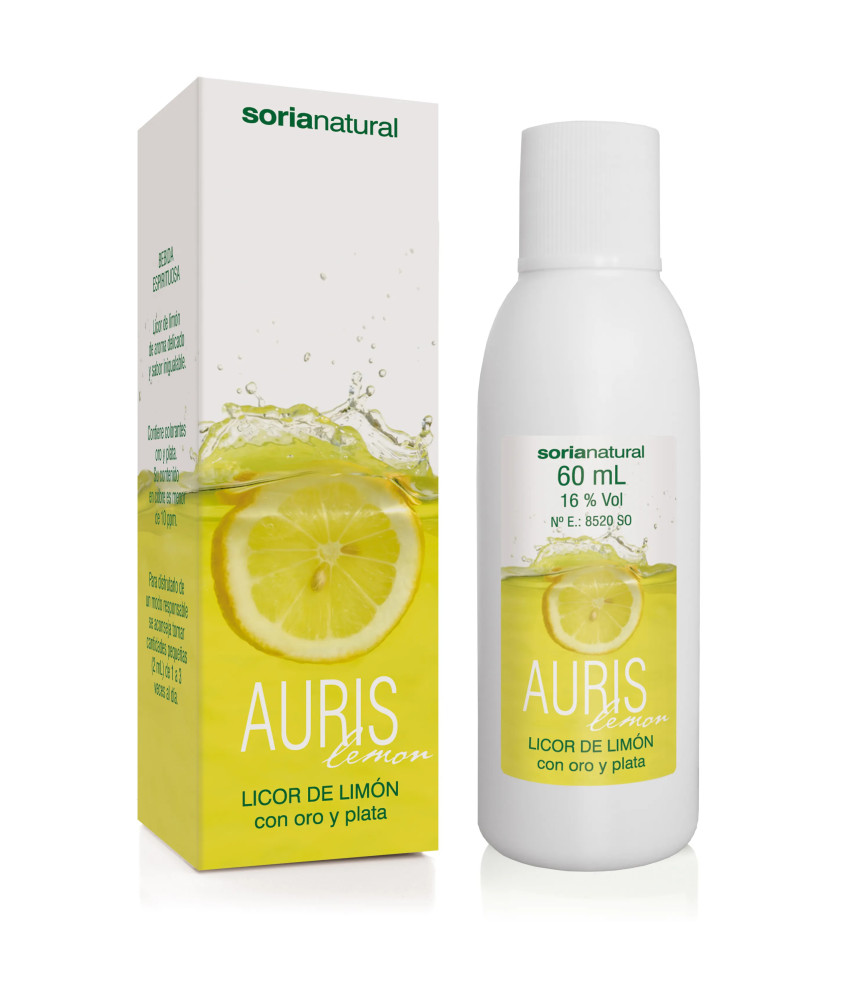 Soria Auris Lemon 60ml: Tonique auriculaire revitalisant