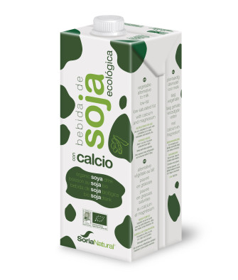 Pack de lait de soja biologique avec calcium 6 X 1 L - ALECOSOR