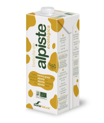 Boisson nutritionnelle naturelle - Alecosor Leche De Alpiste Eco 1 Litro