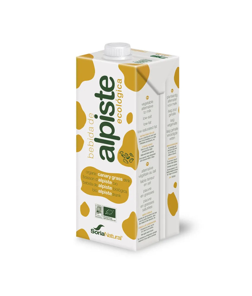 Boisson nutritionnelle naturelle - Alecosor Leche De Alpiste Eco 1 Litro