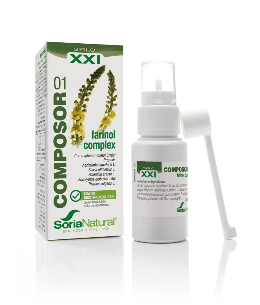 Soria Composor 1 Farindol Complex S Xxi - Renforcez votre système immunitaire