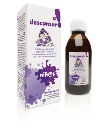 Soria Jarabe Infantil A Descansar 150ml - Pour des nuits paisibles