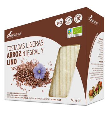 Délicieuses Tostadas de Riz et Lin Bio par Alecosor