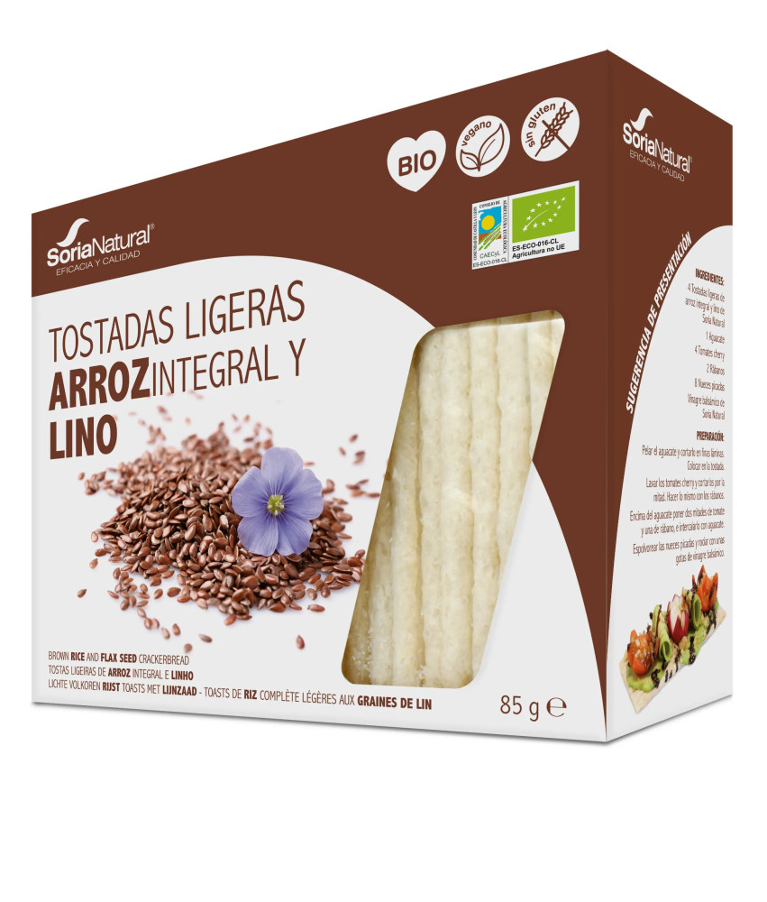 Délicieuses Tostadas de Riz et Lin Bio par Alecosor
