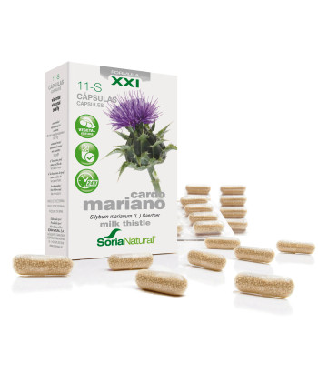 Soria 11-S Cardo Mariano 30 Capsules - Détox naturelle