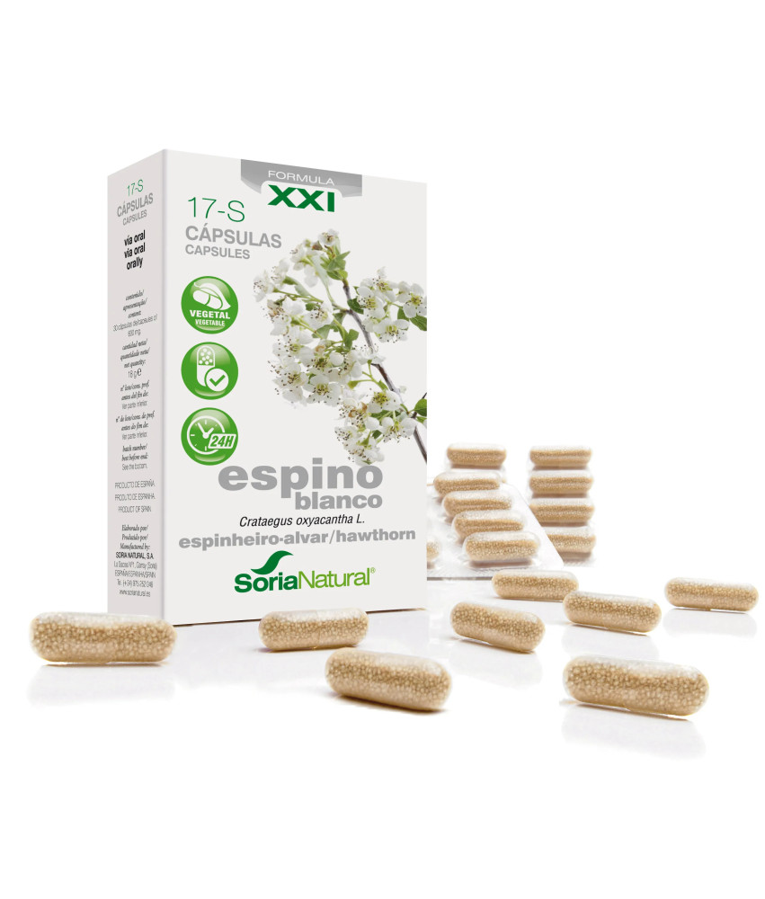 Soria 17-S Espino Blanco 30 Capsules - Un allié naturel pour votre bien-être