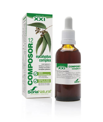 Soria Composor 12 Eucalyptus S XXI 50ml - Rafraîchissant respiratoire