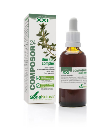 Soria Composor 24 Diuracin Complex Siglo Xxi 50ml - Éliminez les toxines efficacement