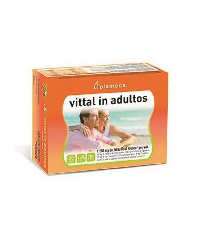 Boostez votre énergie avec Plameca Vittal In Adultos Renovado 20 Viales