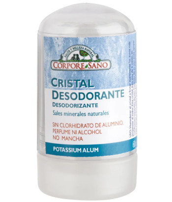 Découvrez le désodorisant Corpore 60g avec potassium alum