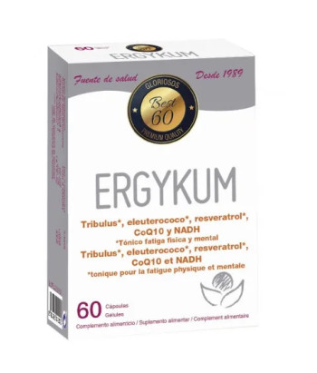 Bioserum Ergykum 60 Caps - Vitalité Naturelle