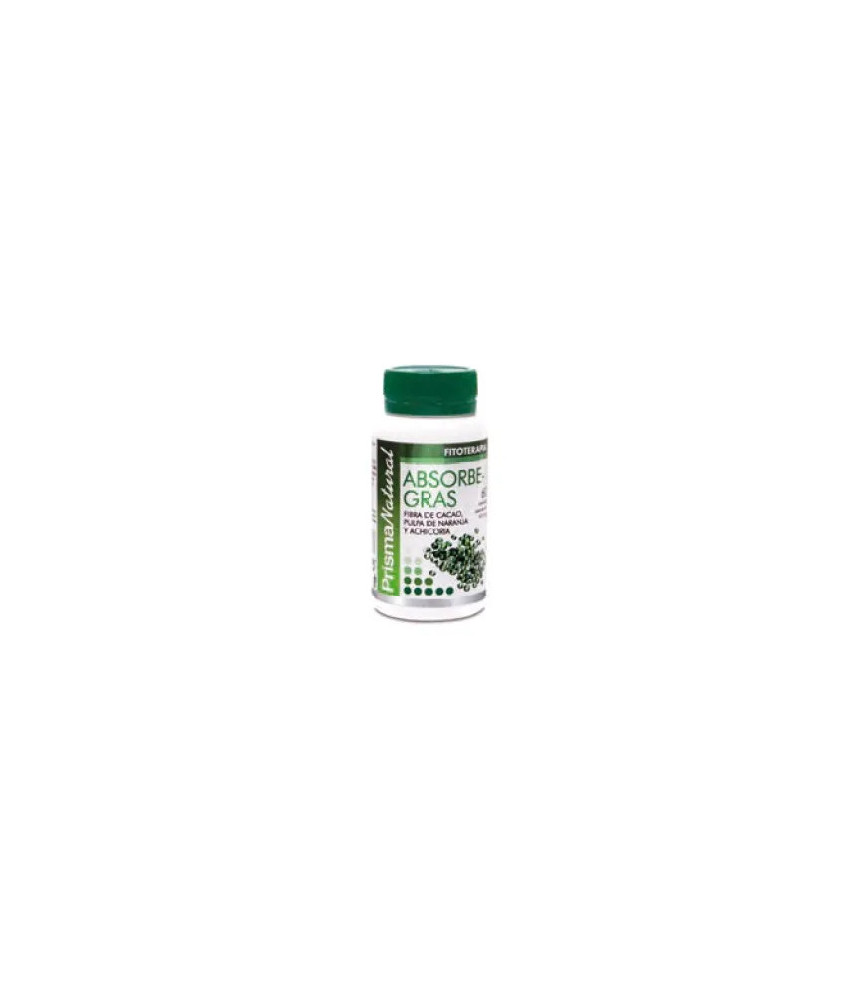 Prisma Nat Absorbe Gras 60 Capsules Naturelles - Élimination Facile des Graisses