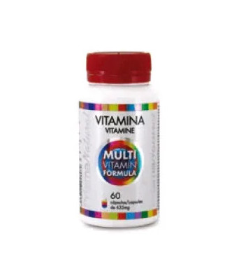 Vitamines complètes: Prisma Nat multi-formule 60 caps 635mg