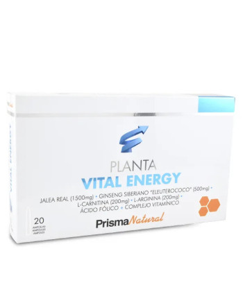 Prisma Nat Plantavital - Boost d'énergie 20 ampoules 10ml