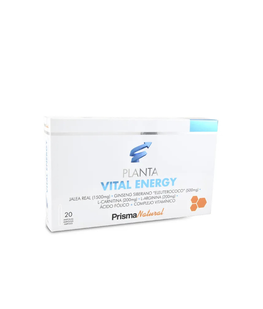 Prisma Nat Plantavital - Boost d'énergie 20 ampoules 10ml