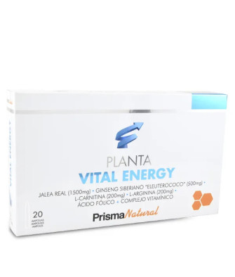 Prisma Nat Plantavital - Boost d'énergie 20 ampoules 10ml