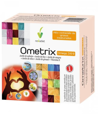 Novadiet Ometrix 3 6 9 60 Capsules - Équilibre oméga pour une vitalité optimale