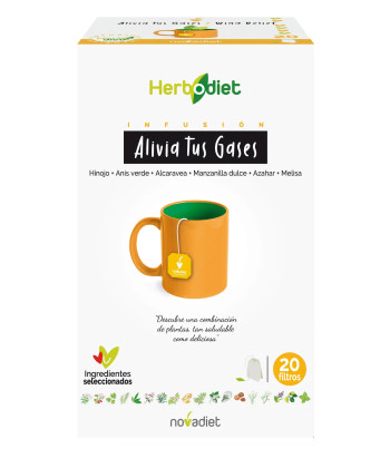 Supprimez les gaz avec Novadiet Herbodiet Alivia!