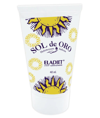 Crème Eladiet Sol De Oro 40ml - Rayonnez avec l'or de votre peau