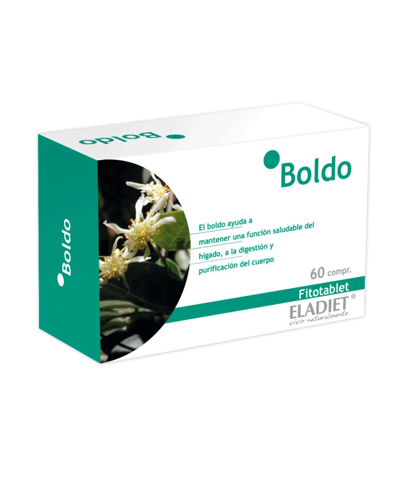 Eladiet Boldo Fitotablet 60 Comp - Détox naturelle