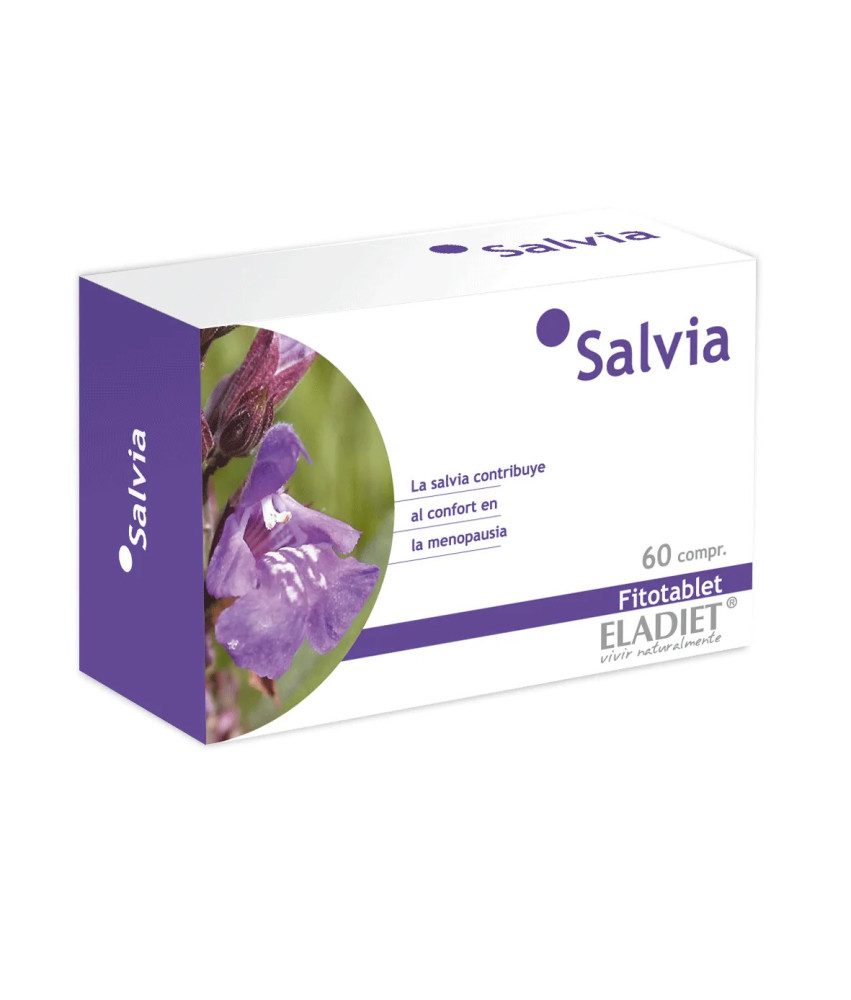 Comprimés Eladiet Salvia 330 mg - Santé naturelle