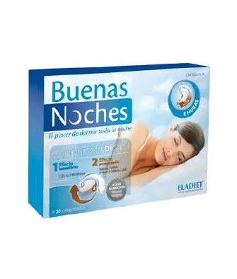 Eladiet Buenas Noches 30 Comp - Une nuit apaisante assurée