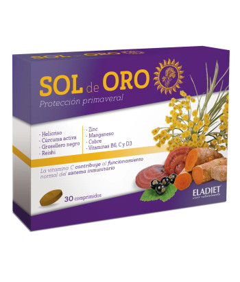 Complément Eladiet Sol De Oro: Éclat naturel en 30 Comp.