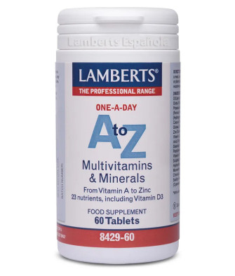 Complément alimentaire Lamberts A-Z Multi 60 comprimés
