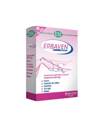 Esi Erbaven Retard 30 Comprimés: Solution naturelle pour les jambes légères