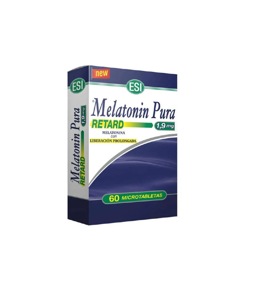 Comprimés ESI Melatonin Retard Pura 1,9 Mg - 60 Mtabs