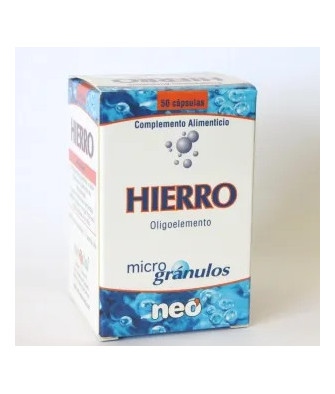 Supplément NEO Microgranulos Hierro 50 Caps