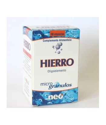 Supplément NEO Microgranulos Hierro 50 Caps