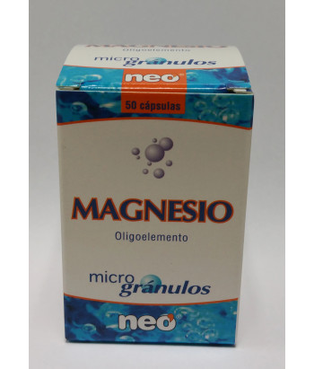 Neo Microgranulos Magnesio 50 Capsules - Formule puissante de magnésium!