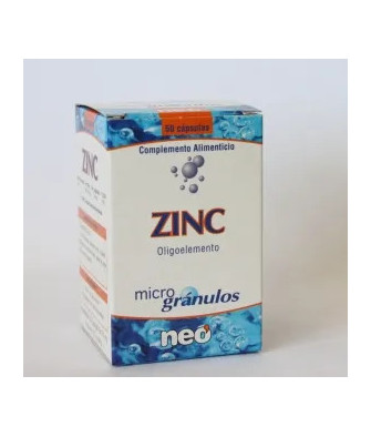 Capsules de Zinc Neo Microgranulos 50 - Renforcez votre système immunitaire