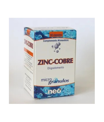 Complément Zinc Cuivre NEO 50 Capsules