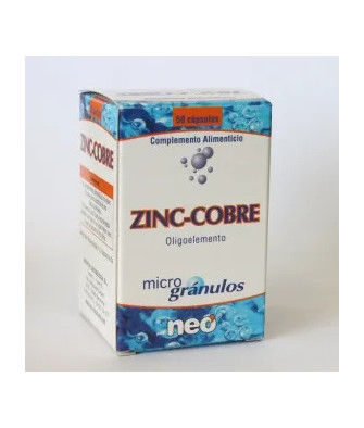 Complément Zinc Cuivre NEO 50 Capsules