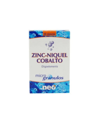 Supplément NEO Zinc Niquel Cobalto 50 Capsules