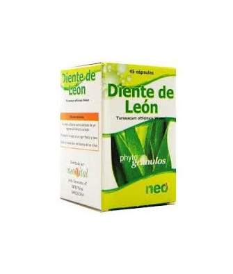 Renforcez votre santé bucco-dentaire avec Neo Fitogranulos Diente Leon 45 Caps
