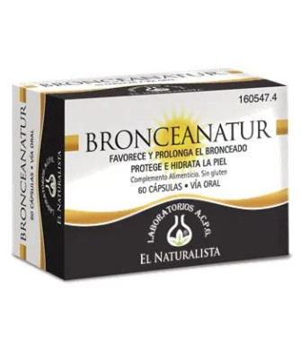 Gélules El Natural Bronceanatur 60 caps - Sublimez votre bronzage natural