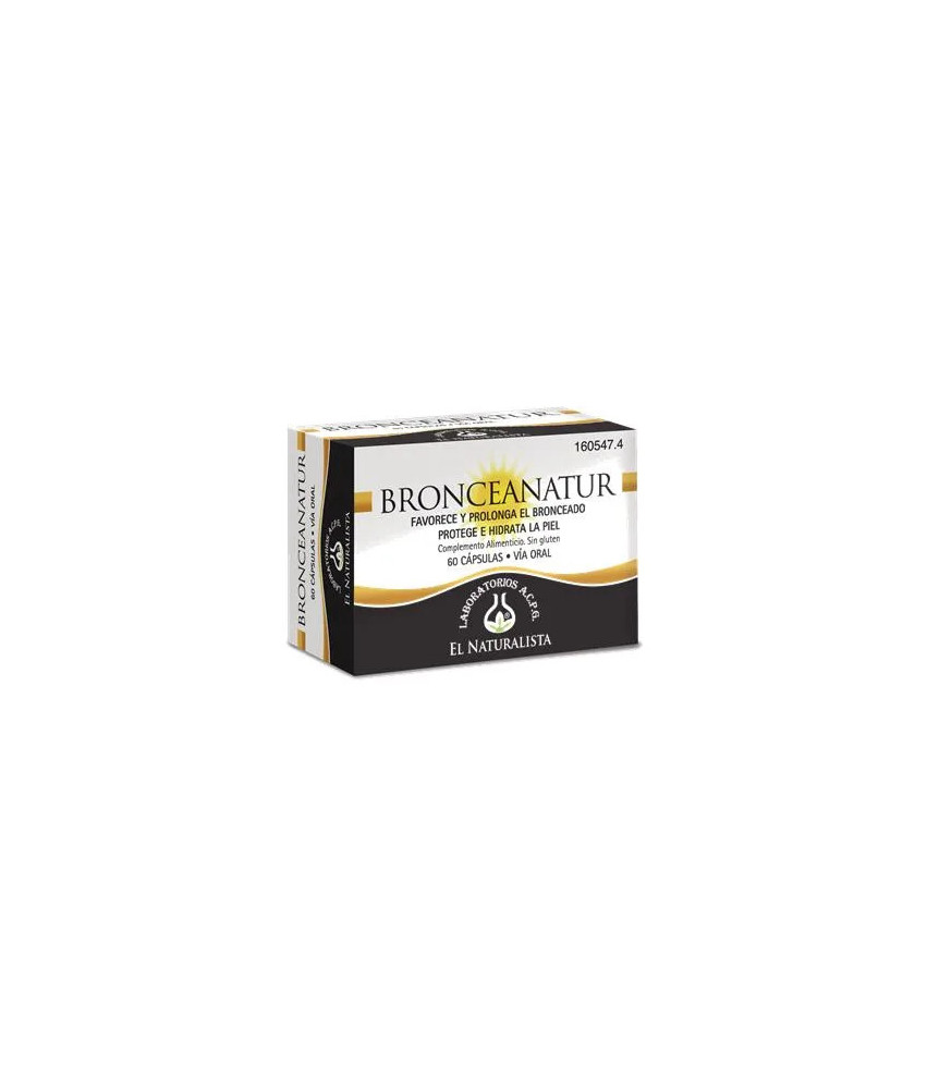 Gélules El Natural Bronceanatur 60 caps - Sublimez votre bronzage natural