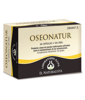 El Natural Oseonatur 48 Capsules 300 Mg - Renforcez vos os