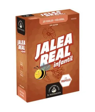 Booster naturel pour enfants: Jalea Real et Propolis 20 Viales